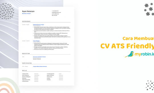 CV ATS Friendly