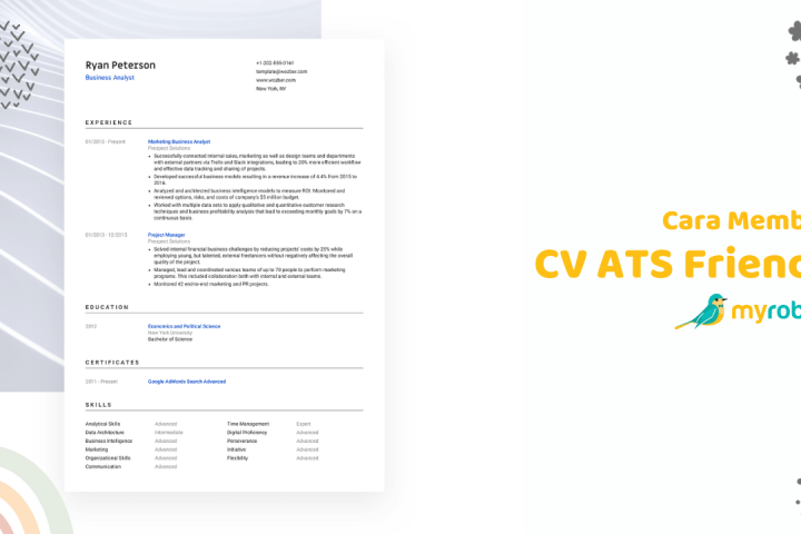 CV ATS Friendly