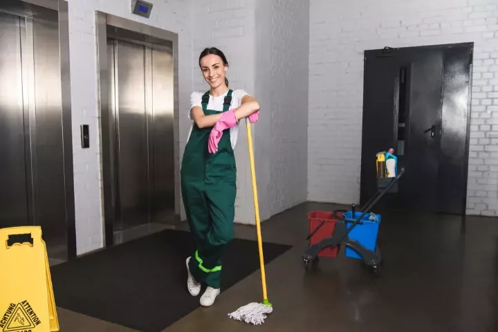 job desk janitor